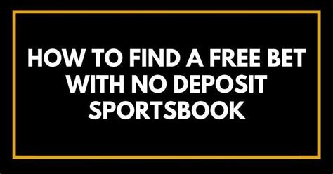 sportsbook near me with no deposit bonus